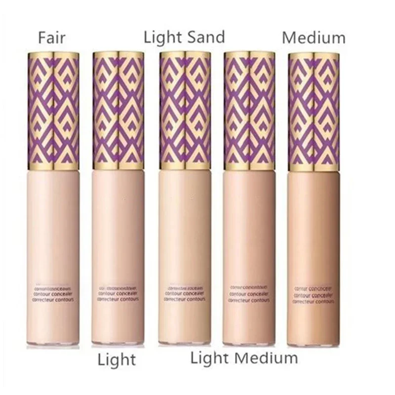 10Ml Vloeibare Foundation Volledige Dekking Make-Up Concealer Basiscrème Waterdichte Olie-Controle Cover Donkere Kringen Vrouwen Huidverzorging