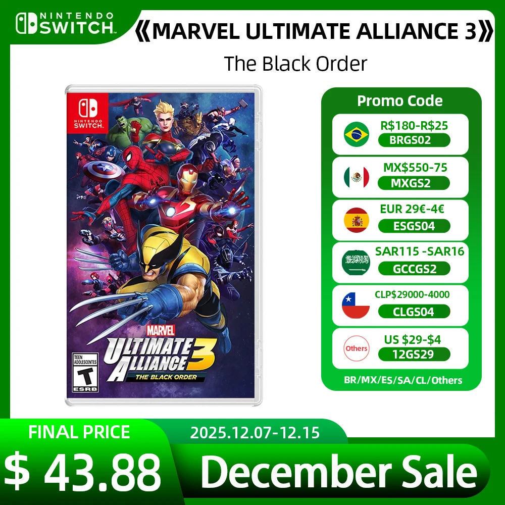 Marvel Ultimate Alliance 3: The Black Order para Nintendo Switch – Una Evaluación Detallada y Realista