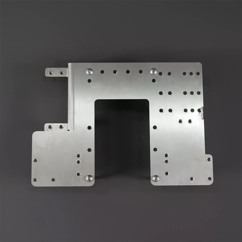 Custodia per batteria in metallo e acciaio inossidabile secondo piano per 1/14Tamiya RC camion rimorchio ribaltabile per Scania per Benz per MAN auto parti fai da te