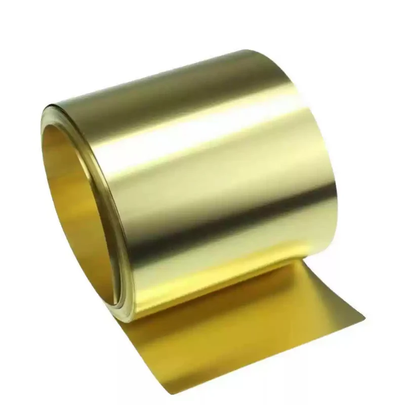 1 متر H62 سمك الشريط النحاسي 0.01/0.02/0.03/0.04/0.05/0.06/0.1 مللي متر عرض 10-300 مللي متر عالية الجودة H62 ورقة نحاسية احباط قطاع لفة #3