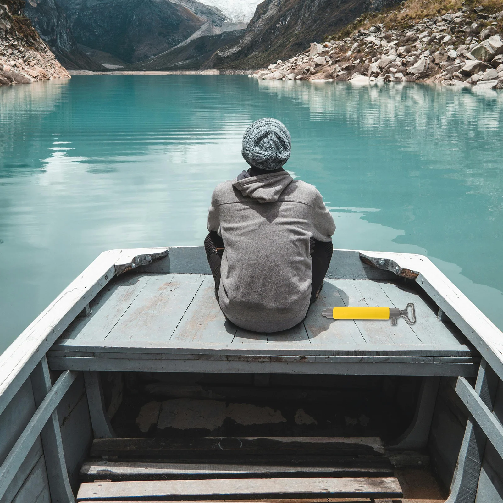 

1 комплект ручного трюмного насоса для каяка, удобная эргономичная ручка, прочные материалы, высокопроизводительный дренажный ручной трюмный насос