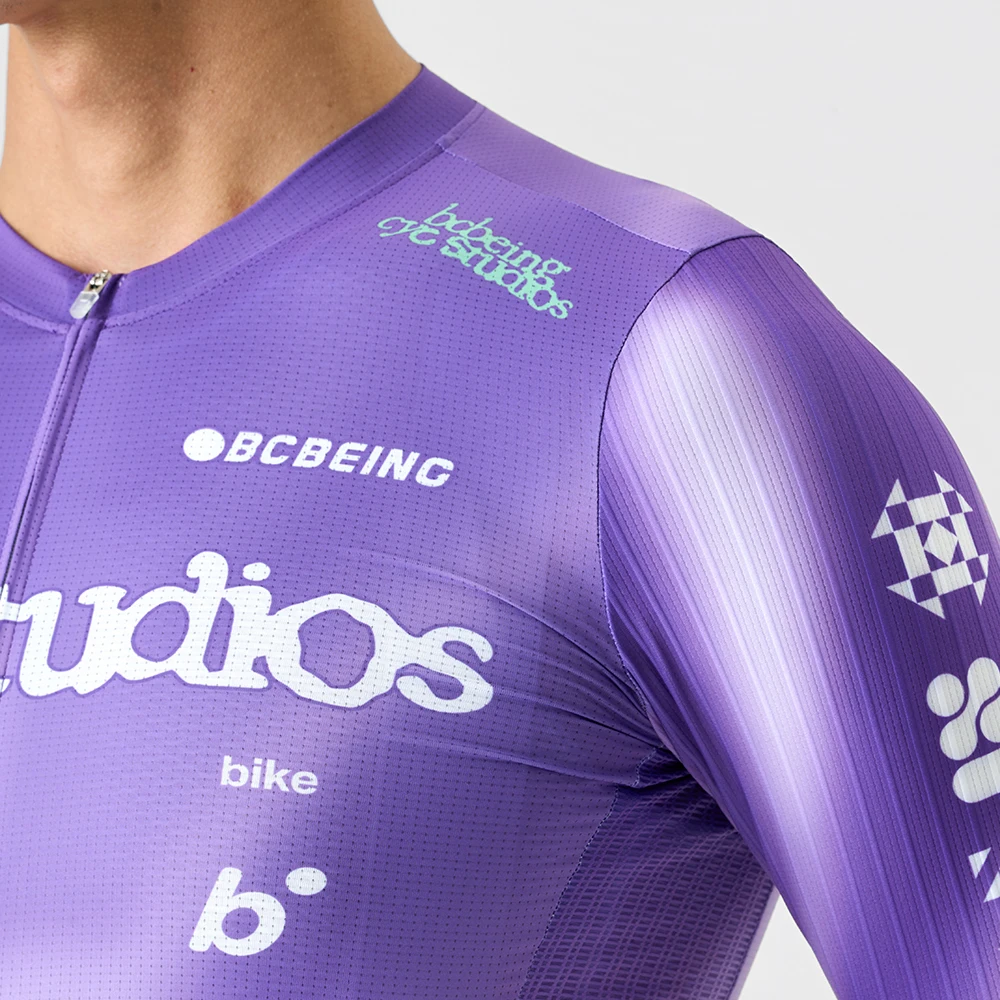 BCBE-ING AERO Cycling Jersey Short Sleeve Pro Race Fit Lightweight Bicycle Clothing Breathabl Quick Dry YKK Zips Cycling Maillot