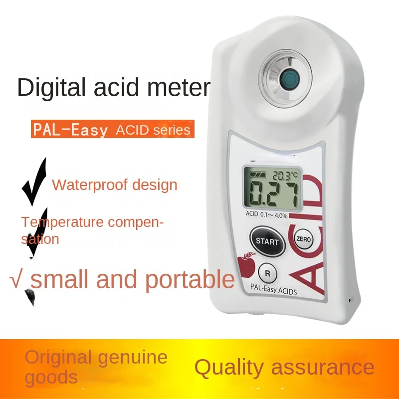 

PAL Easy ACID1/2/F5Fruit acidity meter, citrus and strawberry acidity detector