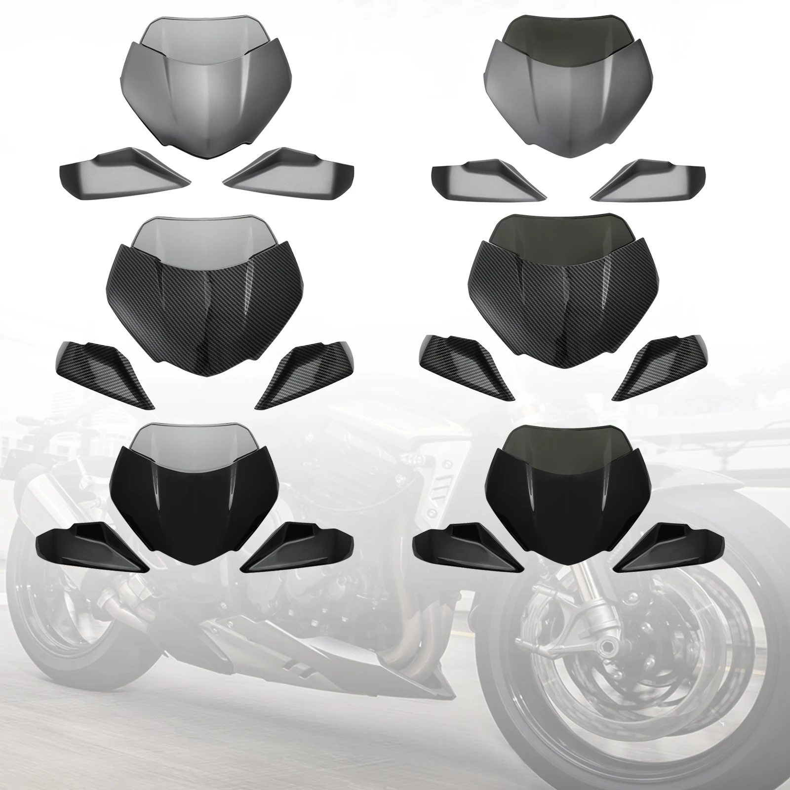 Artudatech Windshield WindScreen fit for Speed Triple 1200 RS 2021-2022