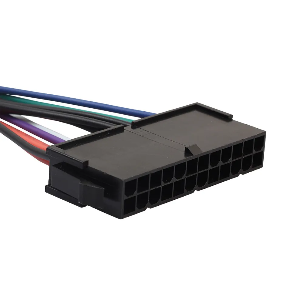 24-Pin to 12-Pin ATX Power Adapter Cable – Heavy-Duty Flexible Copper-Sleeved Server Workstation Cord