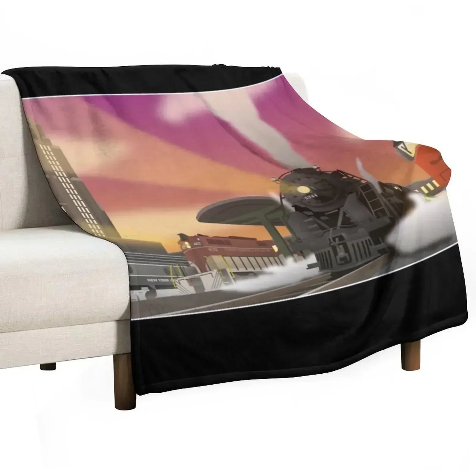 Terminal's Twilight Remastered Throw Blanket Designers Softest bed plaid Luxury Throw Thin Blankets