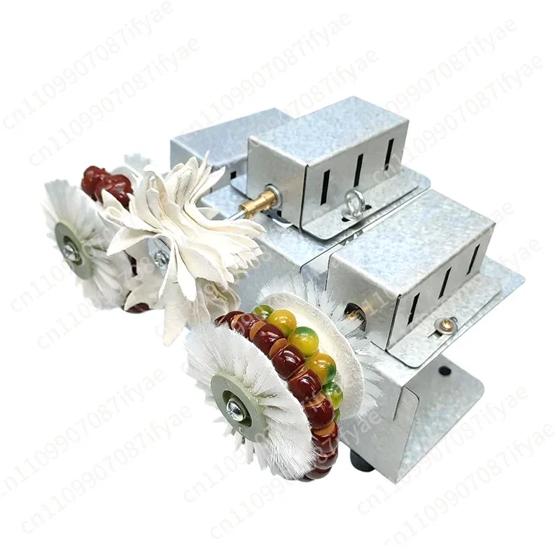 Automatic electric drill brush set King Kong walnut olive primer cleaning pulp brush string artifact Wenwan