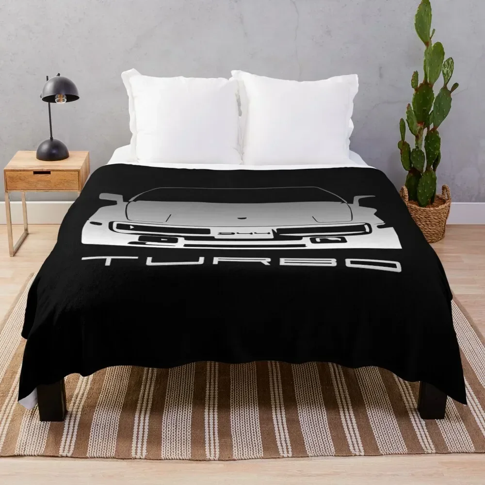 

Vintage 944 Turbo Stencil Throw Blanket Soft Warm Blanket Gift for Grandparents