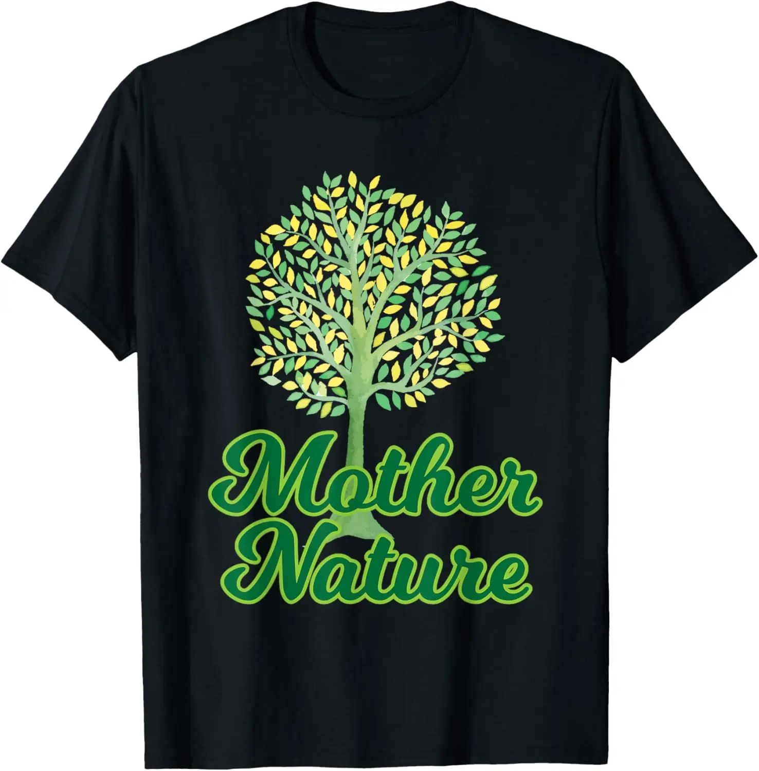 Mother Nature Tree Save The Planet Ecological Gift T-Shirt