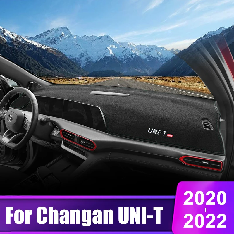 

For Changan UNI-T unit 2020 2021 2022 Car Dashboard Cover Sun Shade Avoid Light Mat Pad Instrument Panel Carpets Accessories