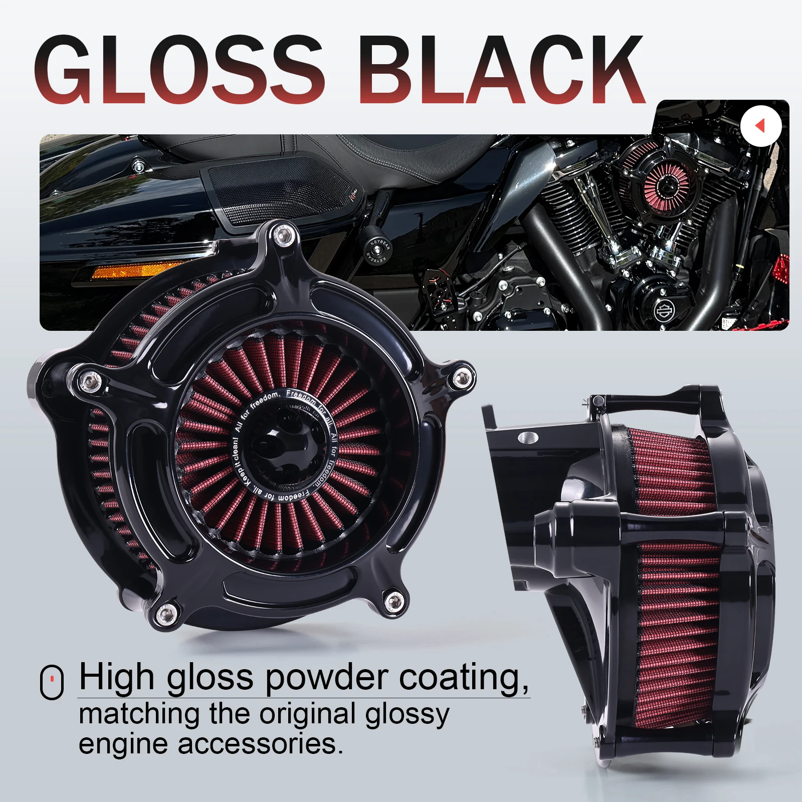 Gloss Black Spike T… - image