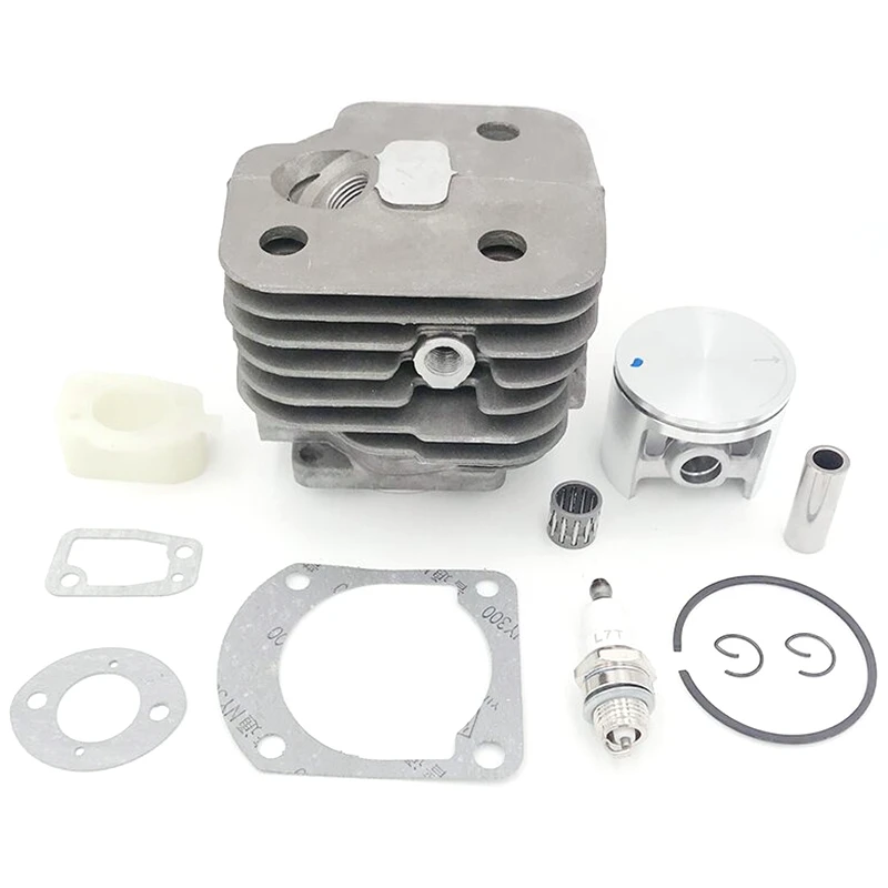 Conjunto de Pistão do Cilindro para Motosserra Peças do Motor 52 mm Apto para 61 268 272 272k 272xp 503758172