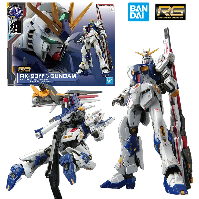 

Bandai RG 1/144 RX-93-FF V Gundam 14 см аниме оригинальная фигурка сборная модель детская игрушка подарок на день рождения коллекция