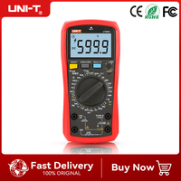 UNI T UT890C UT890D+ Digital Multimeter 6000 Counts Manual Frequency Temperature Voltage Ammeter AC DC DMM Capacitor Tester NCV