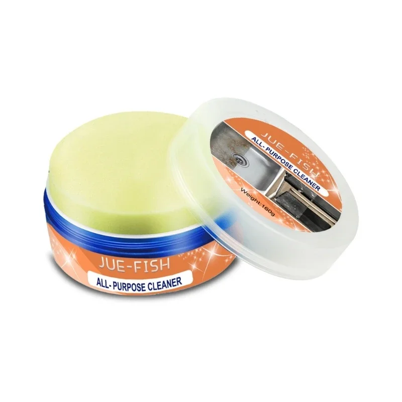 Kitchen Multi-purpose Cleaner Range Hood Stainless Steel Pot Stain Removal Oil Stain Cleaner Stove Cleaner Kitchen Accessories