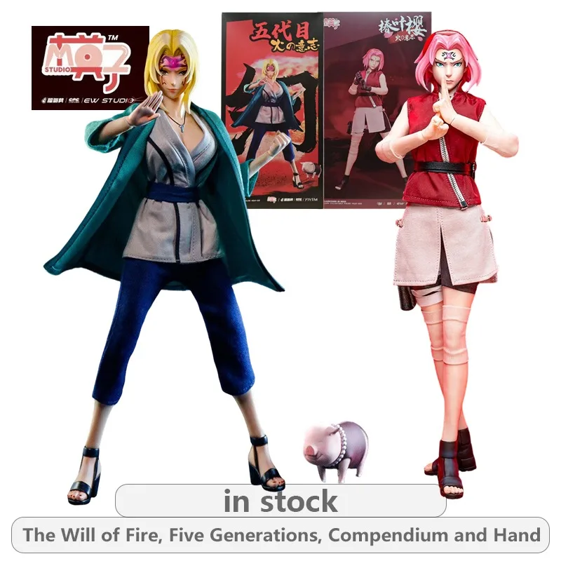 

MOZ STUDIO Original 1\6 Movable Model Series Naruto Tsunade\Chunye Sakura Action Figure Model Toys Movable Model Gifts Fo Boys