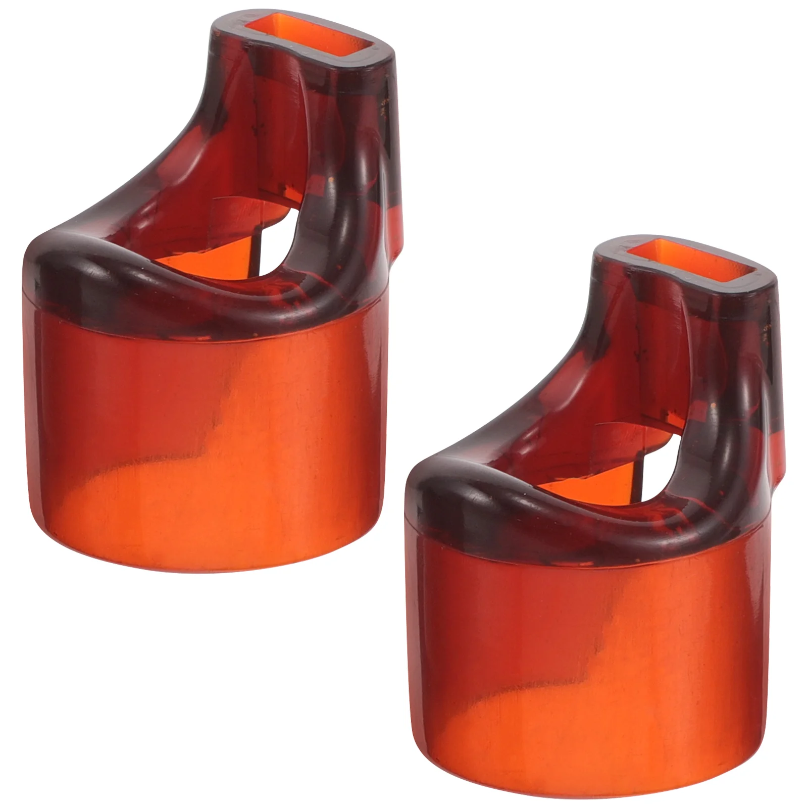 2 Pcs Blowing Aid Accessory Mouthpiece Replacement Trainer Resin Instrument Student Portable