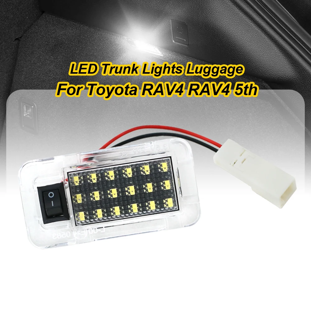 1Pcs Car LED Rear Trunk Lamp Luggage Compartment Light Bulbs 12V For Toyota RAV4 5th 2022 2023 2024 Scion XB TC