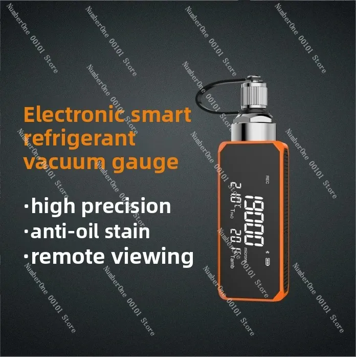 Digital Vacuum Gauge Micron Level for Refrigeration Maintenance
