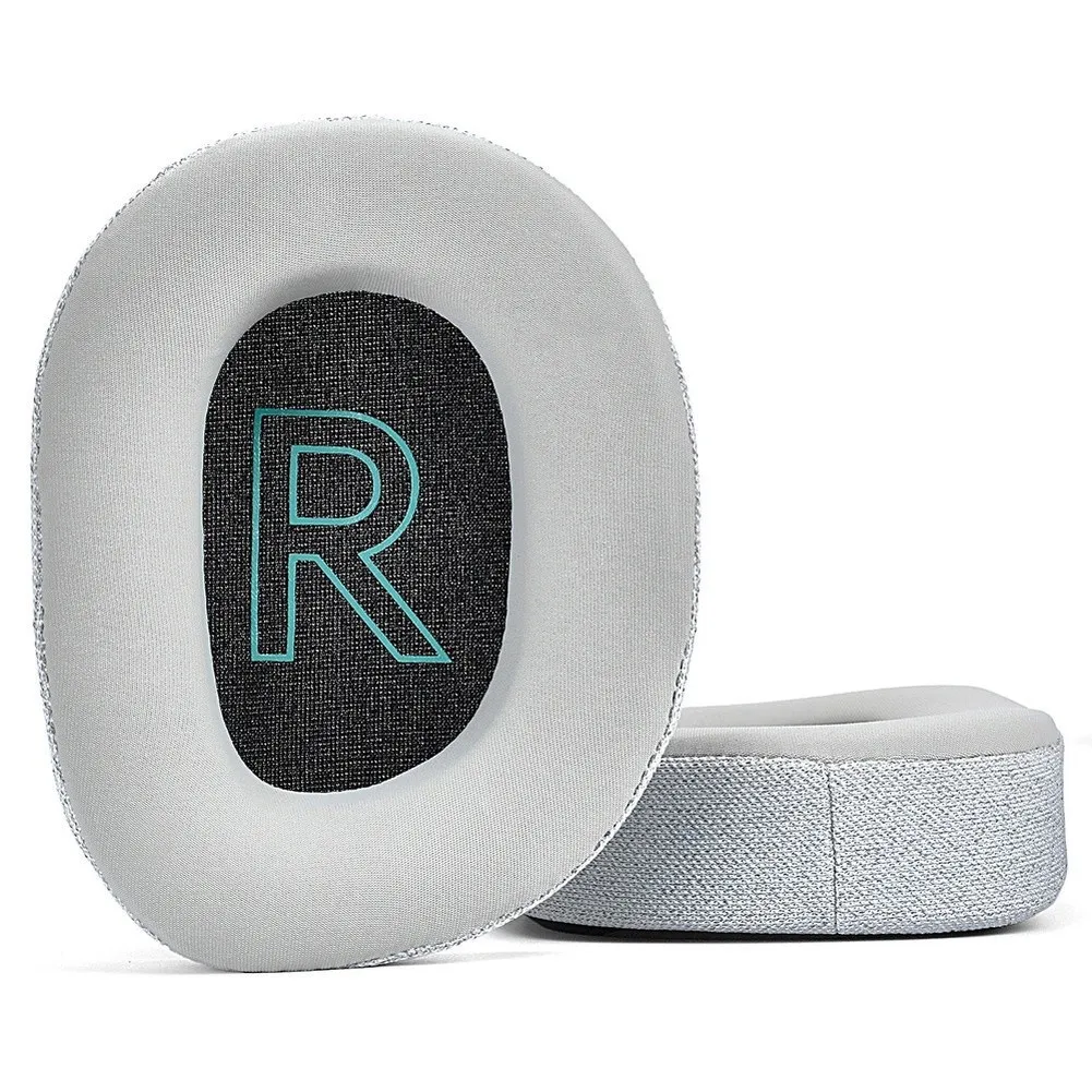 Soft Protein Leather Ear Pads for Logitech G522 Headphones Replacement with Memory Foam Core and Precise 8 8 4 cm Sizing