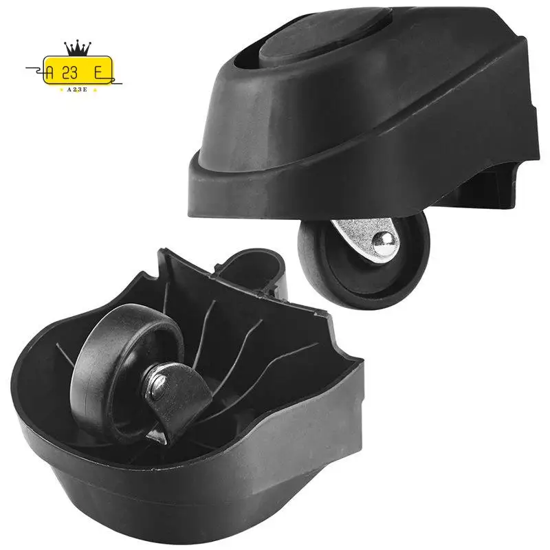 A23E-2 Pcs 12388 Foot Caster & 12293 Caster Kit For Rid-GID 6 & 16 Gal Wet/Dry Vac Casters Wheels For Plate-Casters