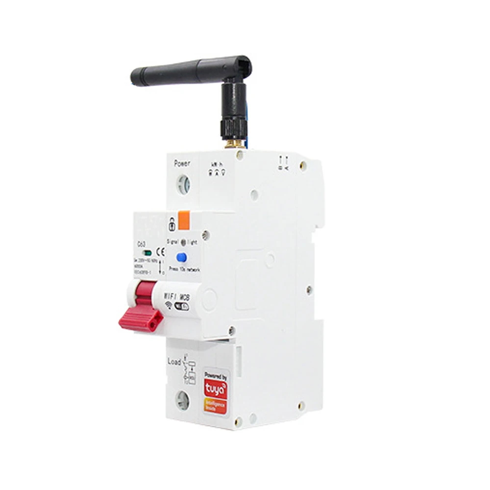 Tuya Smart WiFi+RS485 Metering Leakage Circuit Breaker AC230V/400V Remote Control Circuit Breaker with Undervoltage Protection