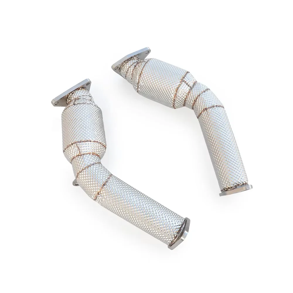 304 Stainless Steel Catalytic Converter for Infiniti FX37 3.5 2009-2016 High-flow Drainage Downpipe for Racing Performance
