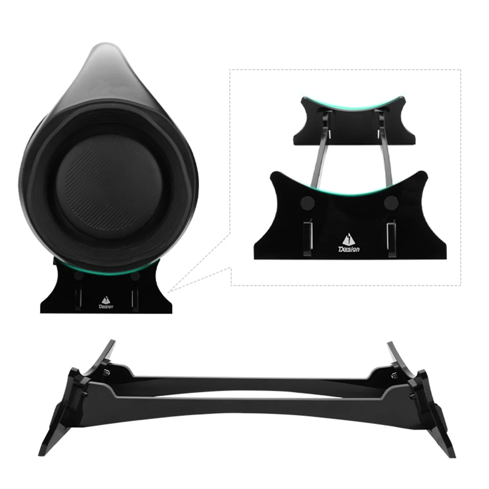 حامل قاعدة تثبيت مكبر الصوت من الأكريليك حامل عرض مكتبي حامل مكبر الصوت لمكبر الصوت JBL Boombox 1 2 3 BT