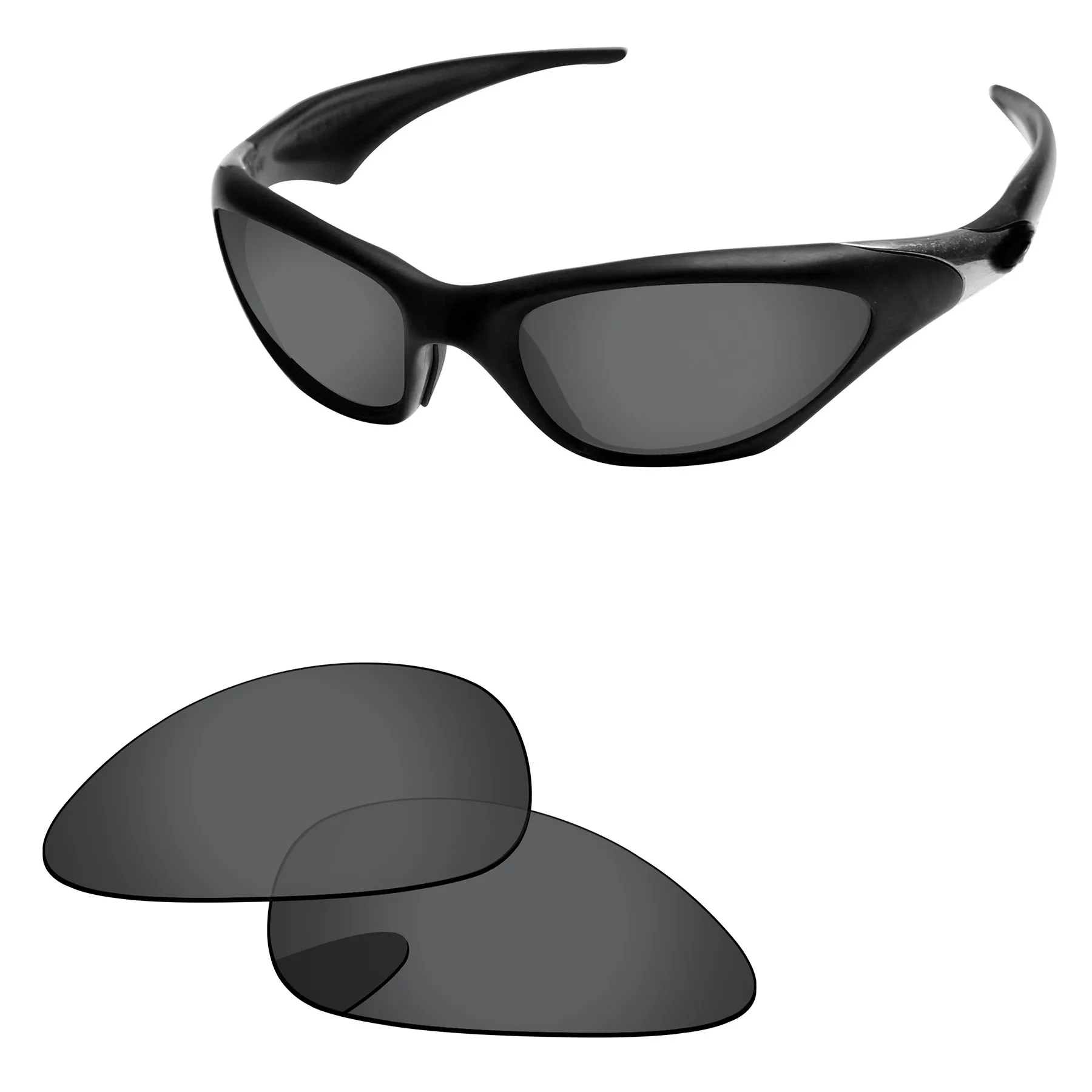 Qyvolux Replacement Lenses for Oakley Scar Sunglasses Polarized - Multiple Options（not include the frame）
