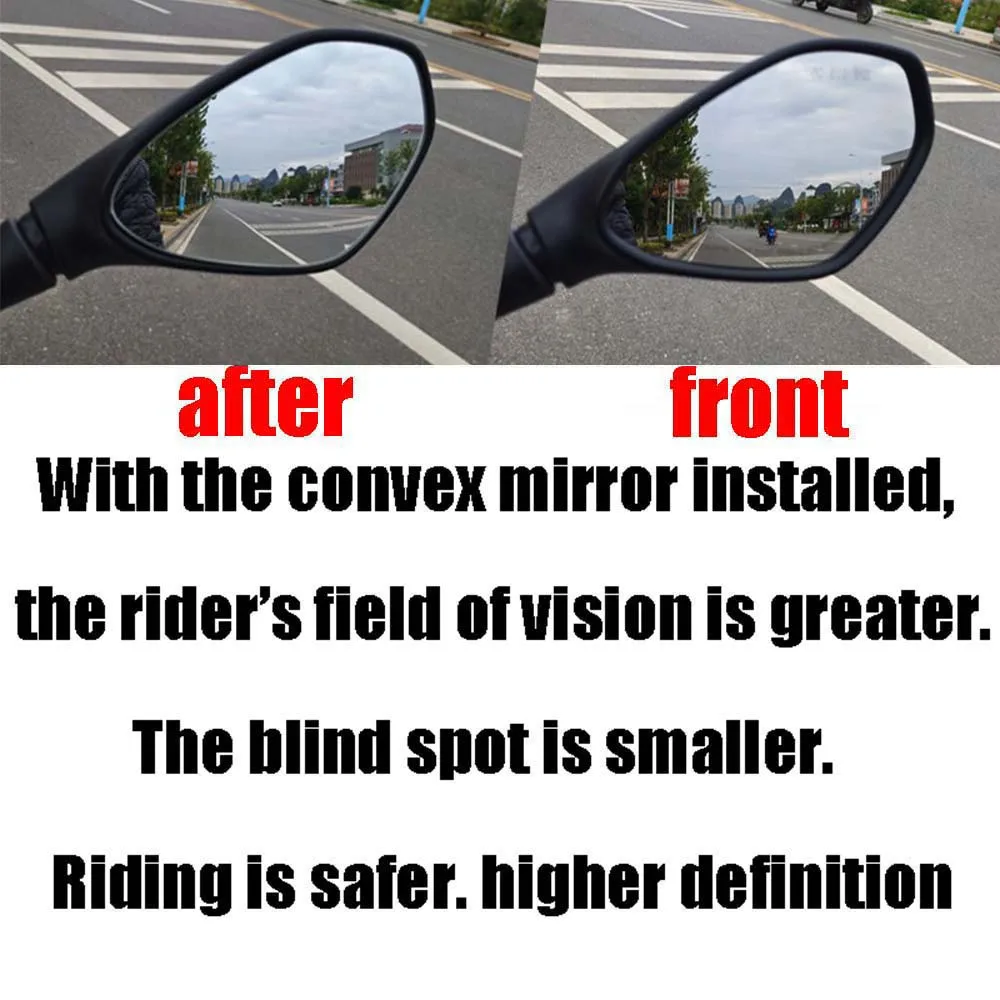 For BMW F650GS F700GS G650GS F 650 700 GS GS700 Accessories Convex Mirror Increase Rearview Mirrors Side Rear Mirror View Vision view 2