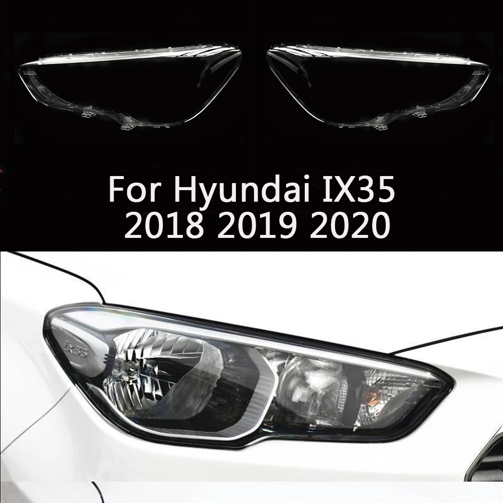 

Для Hyundai IX35 2018 2019 2020 передняя фара автомобиля, крышка объектива, крышка лампы, абажур, фара, маска
