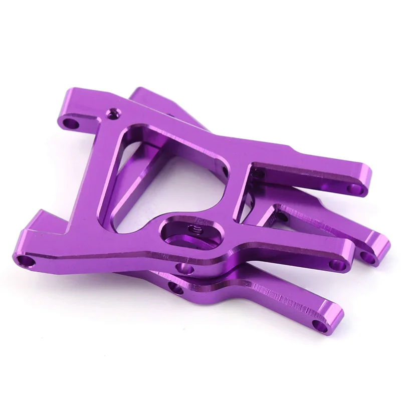 2 uds 102019 brazo de suspensión inferior delantero de Metal 02008 (02161) para HSP 94123 94103 1/10 RC accesorios de piezas de actualización de coche