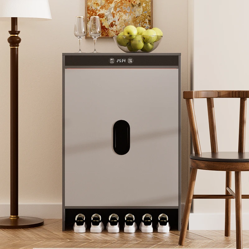 All Aluminum Customizable Height Adjustment Intelligent Heated Shoe Cabinet Graphene Dryer Waterproof for Home Use 1-Year