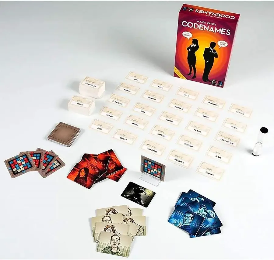 Unlock the Thrill of Codeing Games: The Ultimate Card Game Experience for Spy Lovers and Puzzle Enthusiasts