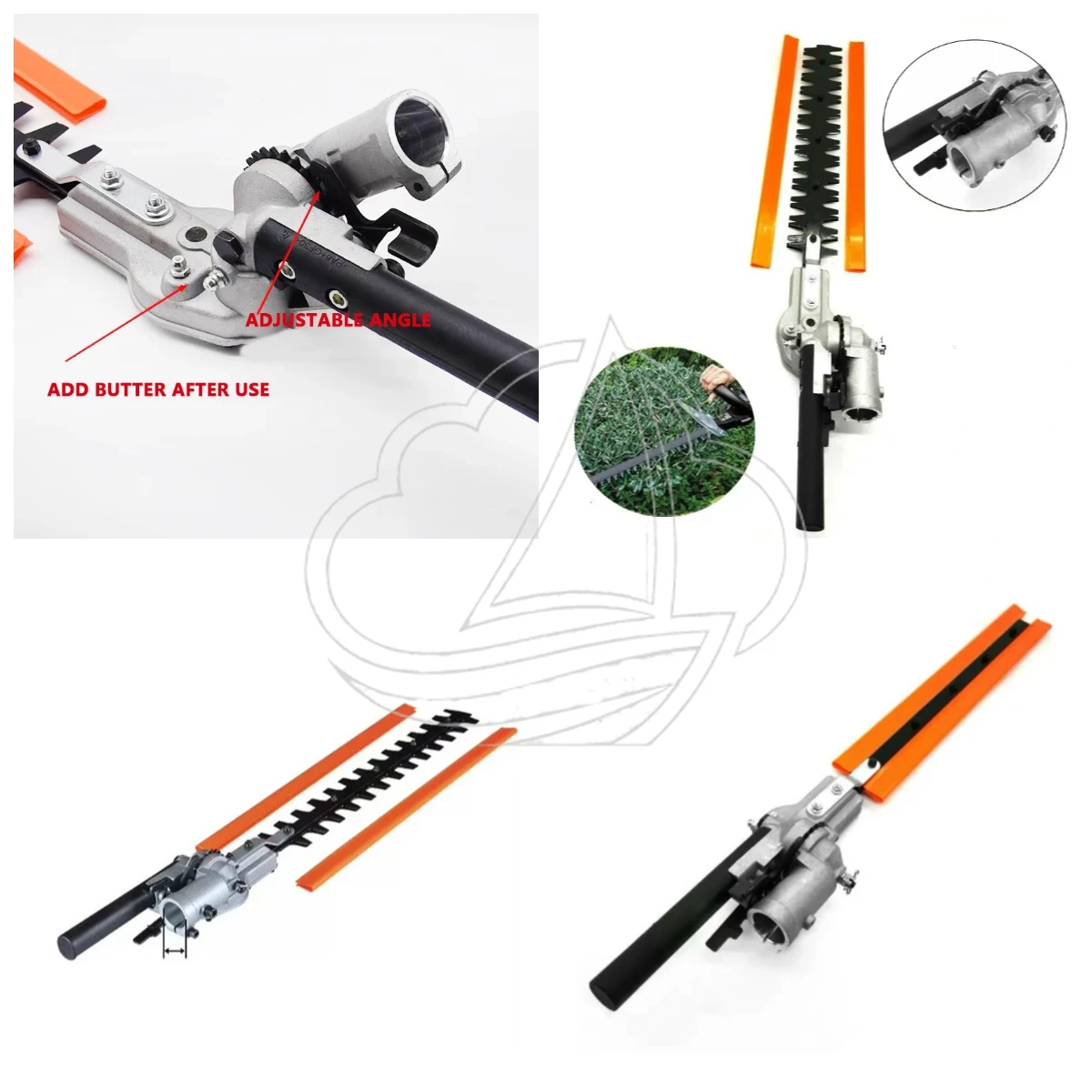 Hedge Shears, Lawn Mower Modification Accessories, Harvester Working Head, Garden Tool Replacement Spare Parts