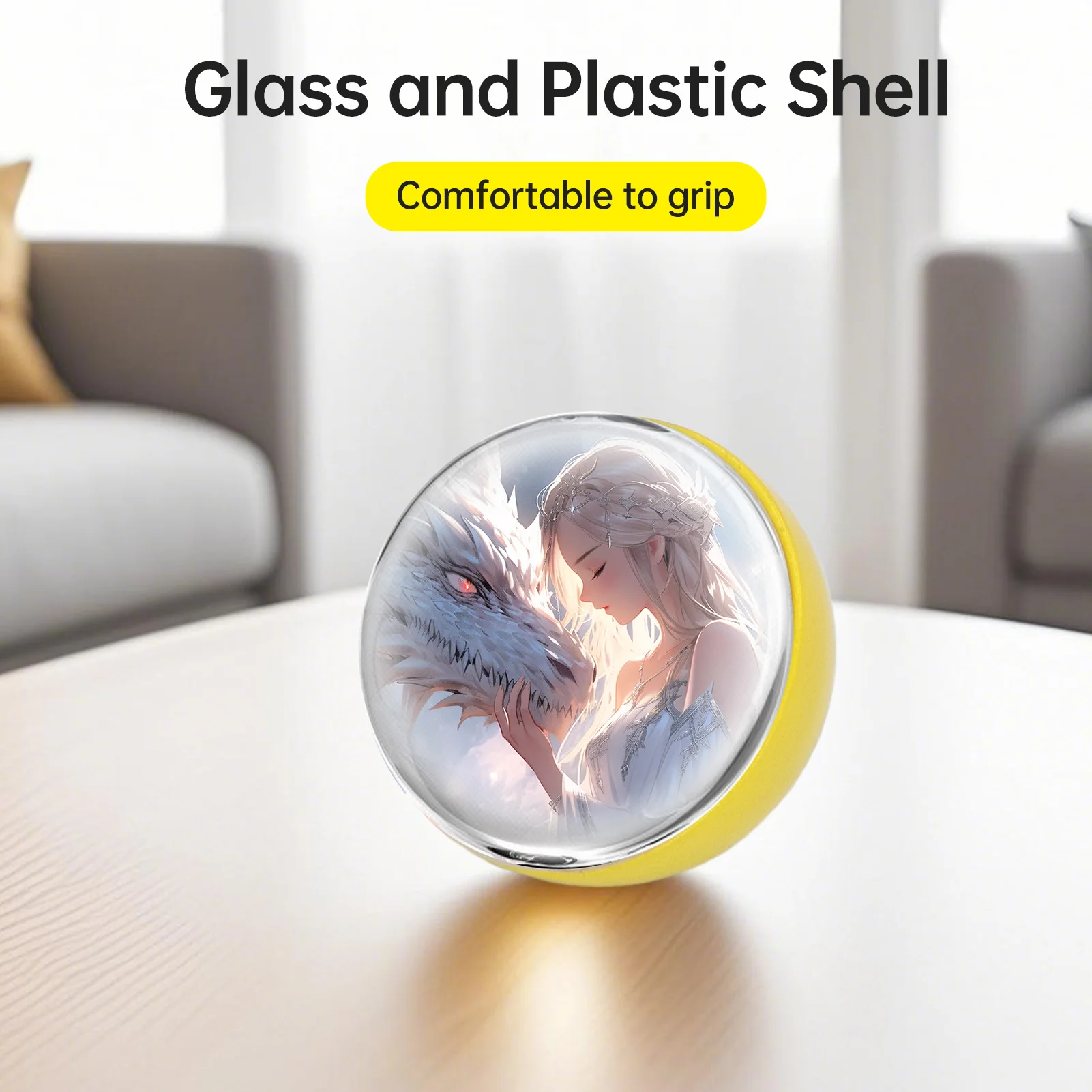 【ساخن】 كرة استشعار إلكترونية صغيرة لتخزين الملفات بسعة 1 جيجابايت تدعم عرض الصور والفيديو ألعاب مدمجة لأداة المكتب المنزلي هدية مثالية