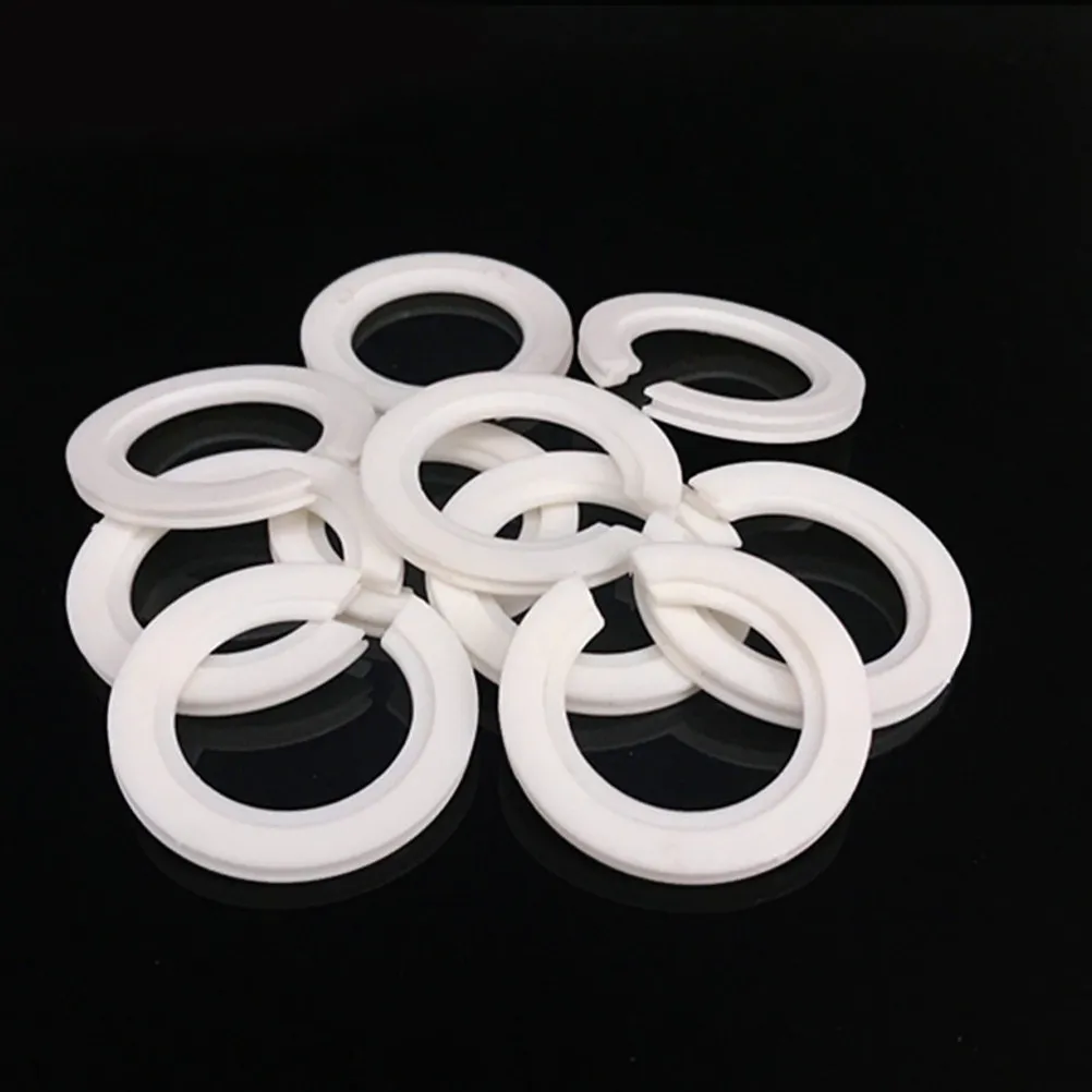 4PCS E27 to E14 Lamp Shade Adapter Ring White 45x29xH4mm Plastic LED Light Base Converter Socket Fitting Accessories Lampshade
