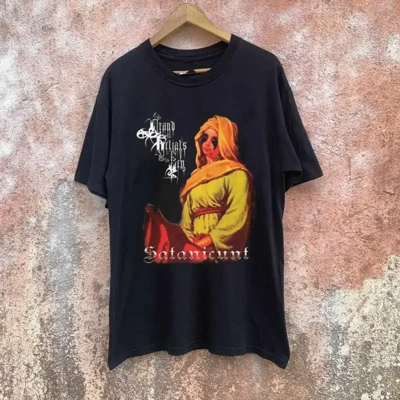 

Новая футболка Grand Belial'S Key Satanicunt, полный размер, S-5XL, черная