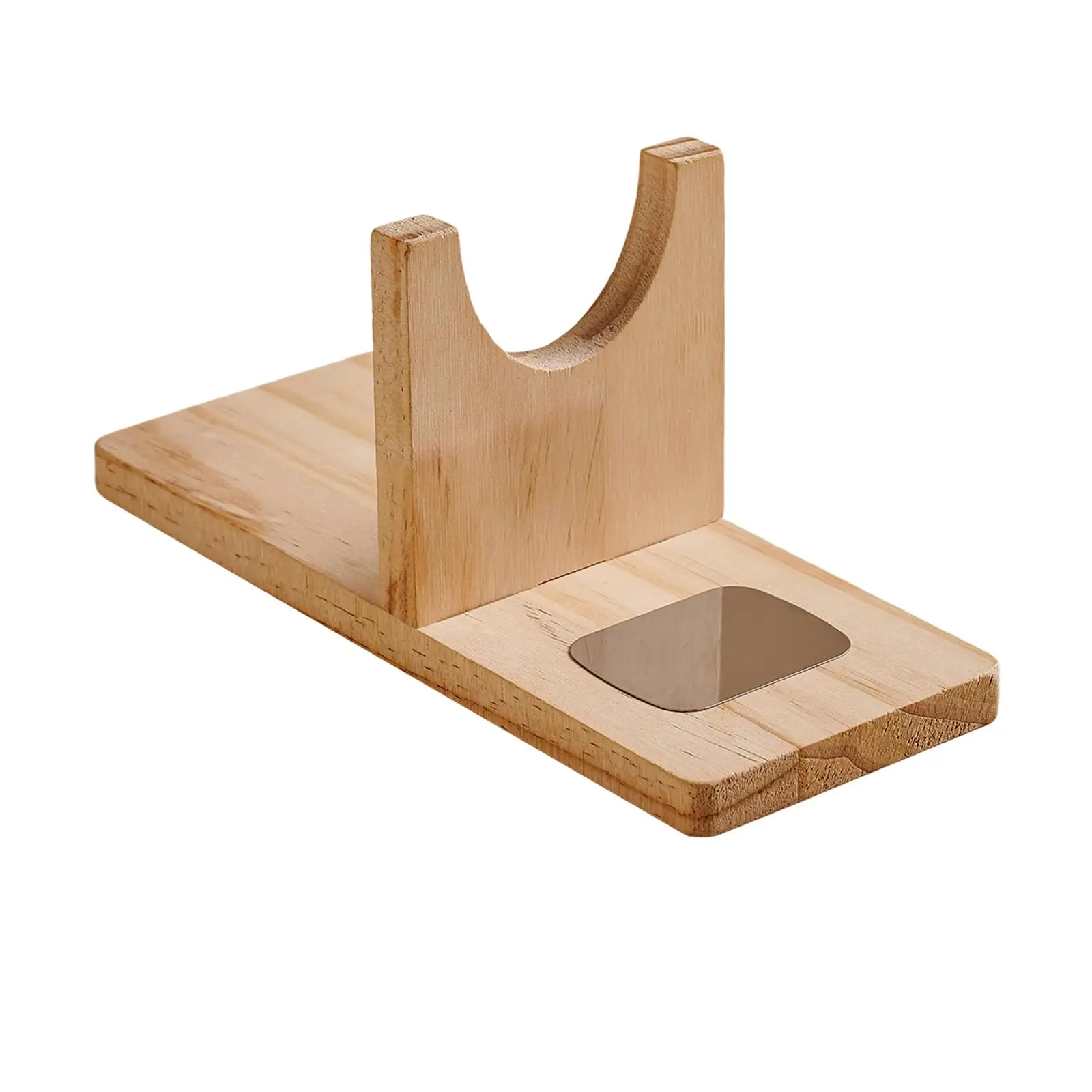 Hot Glue Applicator Organizer Wood Storage Rack with Secure Slot for Desk DIY and Home Craft Projects
