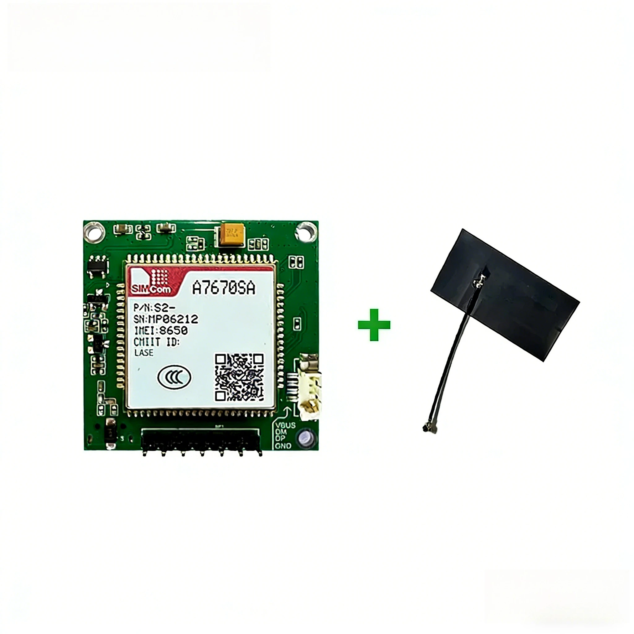 SIMCOM A7670SA No GPS DD-MCore-A7670SA-LASE LTE CAT1+4G+2G+Voice Core Board With 4G FPC Antenna