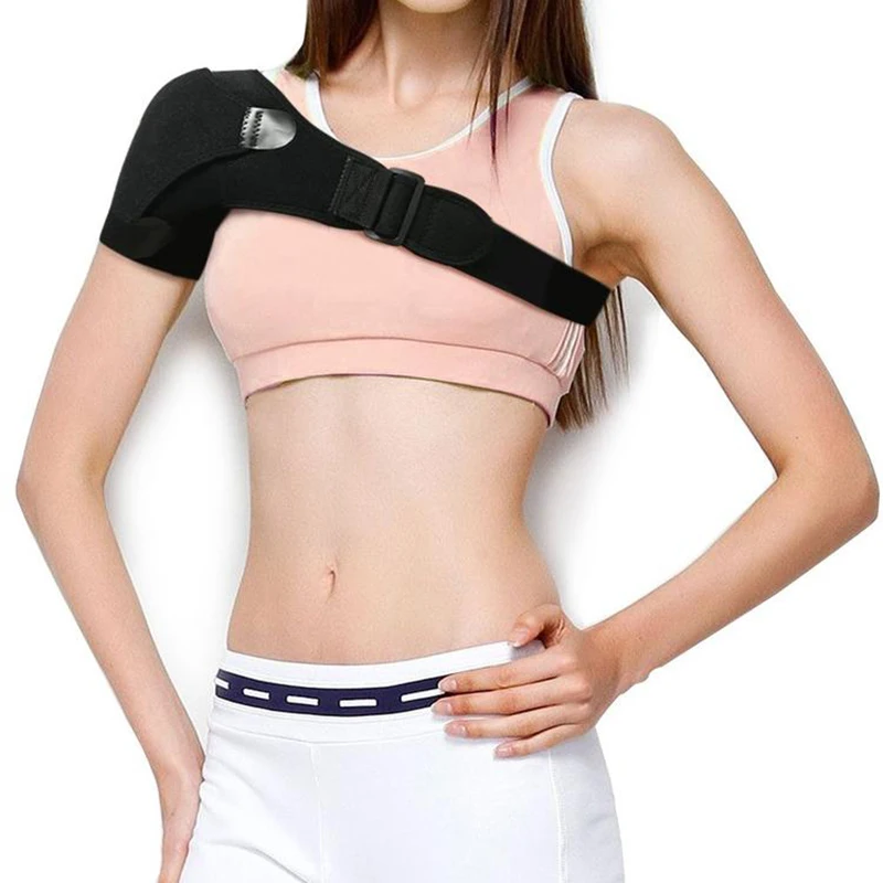 Shoulder Brace For Torn Rotator Cuff Shoulder Stability Support Brace, Adjustable Fit Sleeve Wrap Relief For Shoulder Injuries