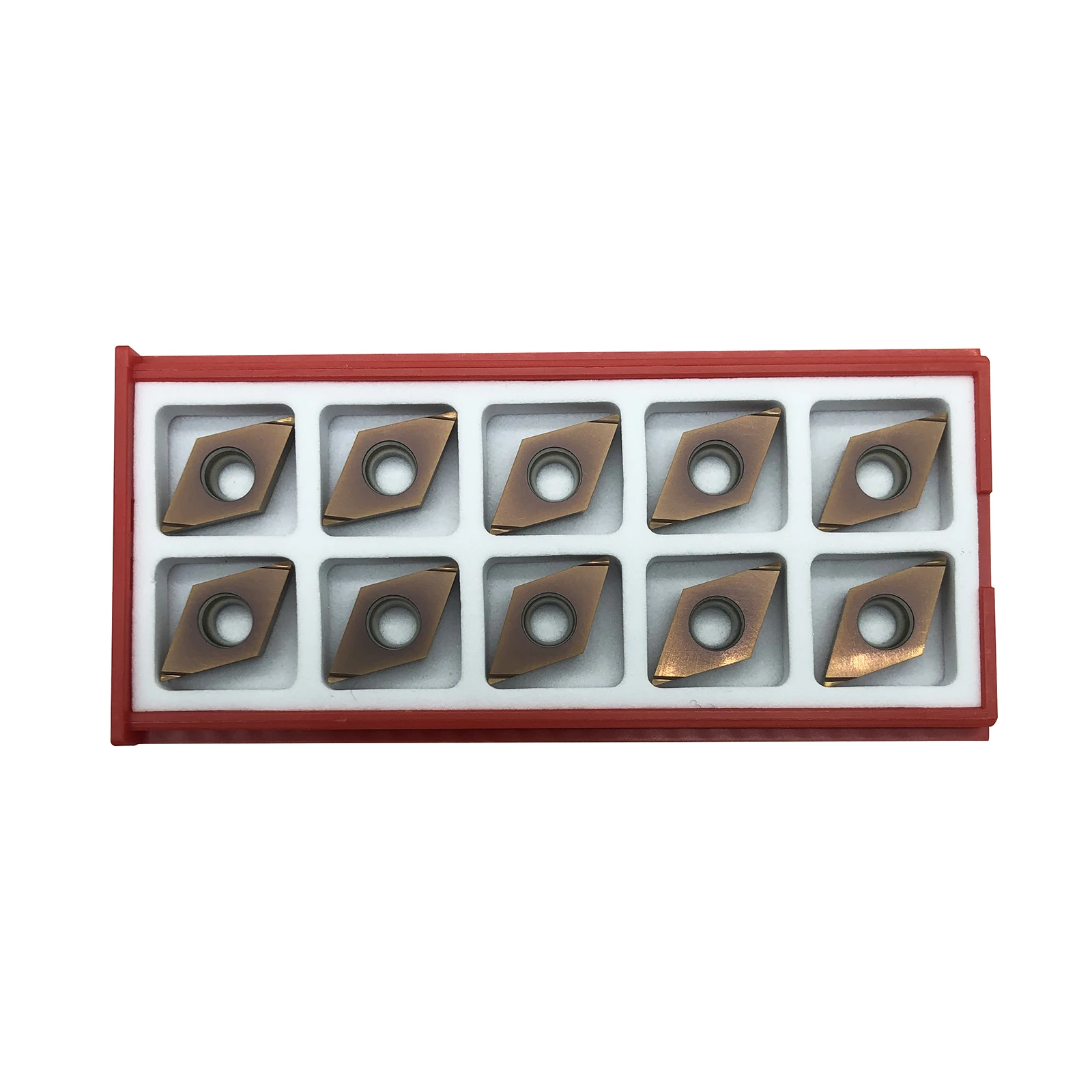 55° Rhombic Carbide Turning inserts DCGT11T301 02 04 R/L-F DCGT32.51 for SDJCR/L Finish Turned and Ground Stainless Steel