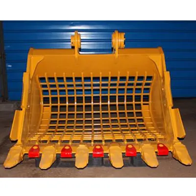 

Custom Bucket Excavator Grid Frame Sieve Soil Sieve Sand Sieve Stone Suitable For Various Types Of Excavators Sale