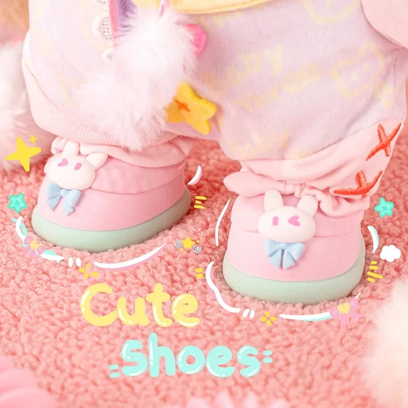 กล่องสุ่มของเล่น Baby Three Peripheral Surprise แบบสุ่ม ตุ๊กตาติดกระเป๋า ของตกแต่งน่ารัก ตุ๊กตา 400% รุ่นที่สอง รองเท้าตุ๊กตาน่ารัก