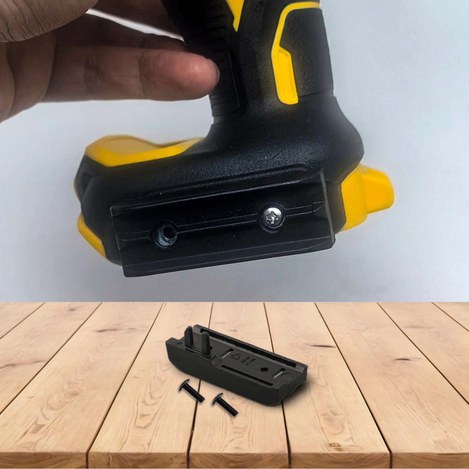 Home DIY Projects DCD850 Bit Holder Black Color Fits Drills, Drivers, Wrenches High Reliability Long Service Life For DCD800