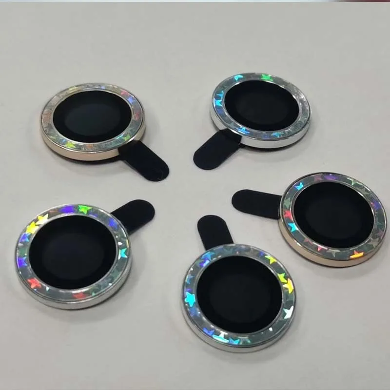 2-3PCS Glitter Bling Camera Lens Protector For IPhone 13 14 15 16 Pro Max  14 15 Plus 12 13 Mini 11 ProMax  Lens Protection Film