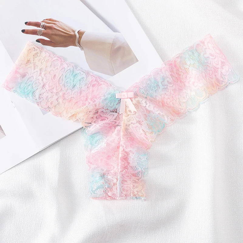 ملابس داخلية مريحة زهرية ، ملابس داخلية منخفضة الارتفاع ، سراويل دانتيل مثيرة ، سراويل داخلية مجوفة ، ملابس داخلية ناعمة ، موضة نسائية #6
