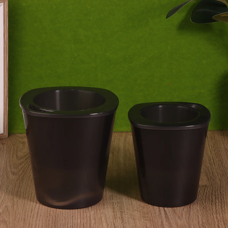 Translucent And Detachable Plastic Nursery Plant Pots Self Watering W Deep Reservior For Plant Roots Breathing Draining Better