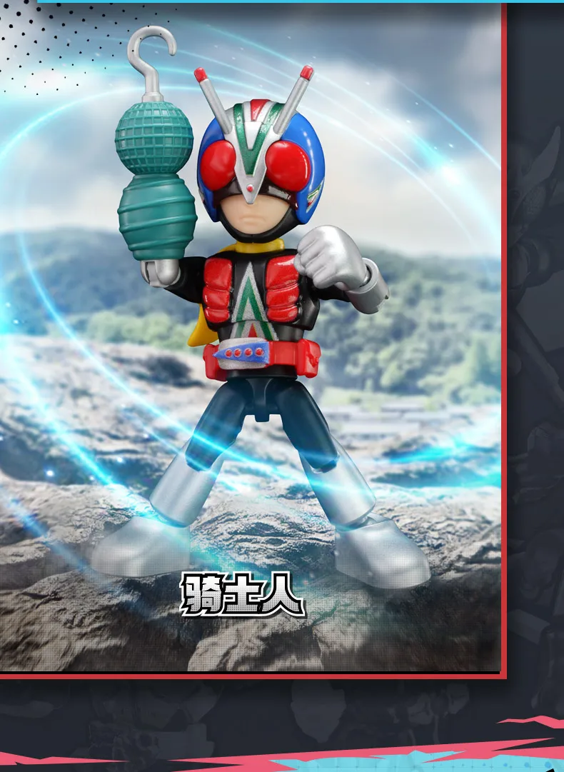 BLOKEES Kamen Rider Bausteine Kabuto Geats Kaixa Delta Masked Rider Actionfigur Zusammengebautes Spielzeug – Detail 21