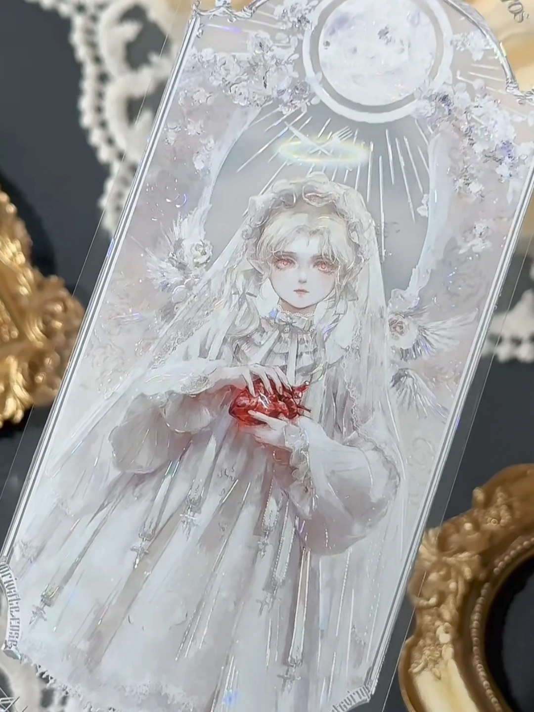 5M Glacier Planner Sleeping In The Gap Of Daylight Shell Shiny Pet Washi Tape Collage Journal Badge